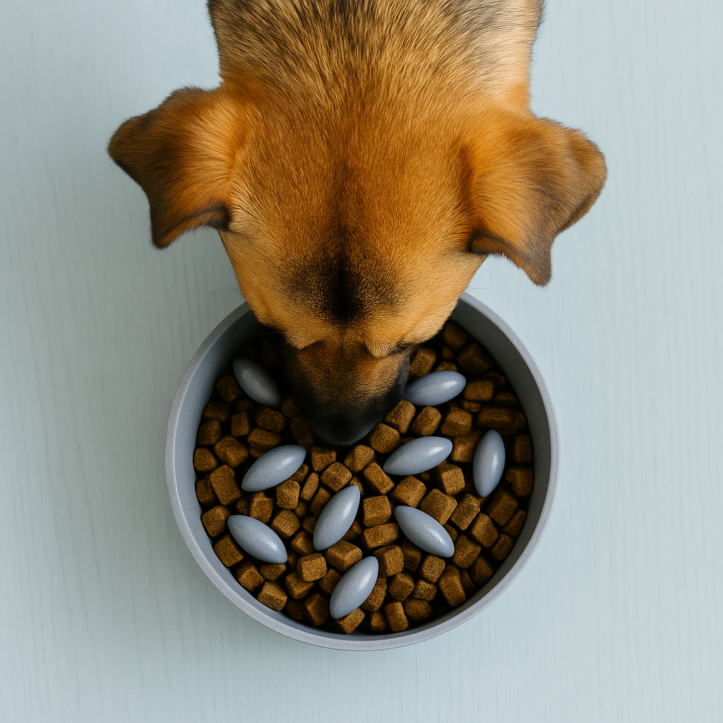 Ciotola Anti-Ingozzamento in Bambù