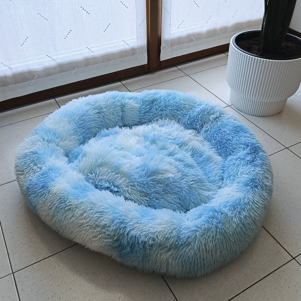 Cuccia Soffice Calmante Lavabile per Gatti e Cani di Piccola Media Taglia
