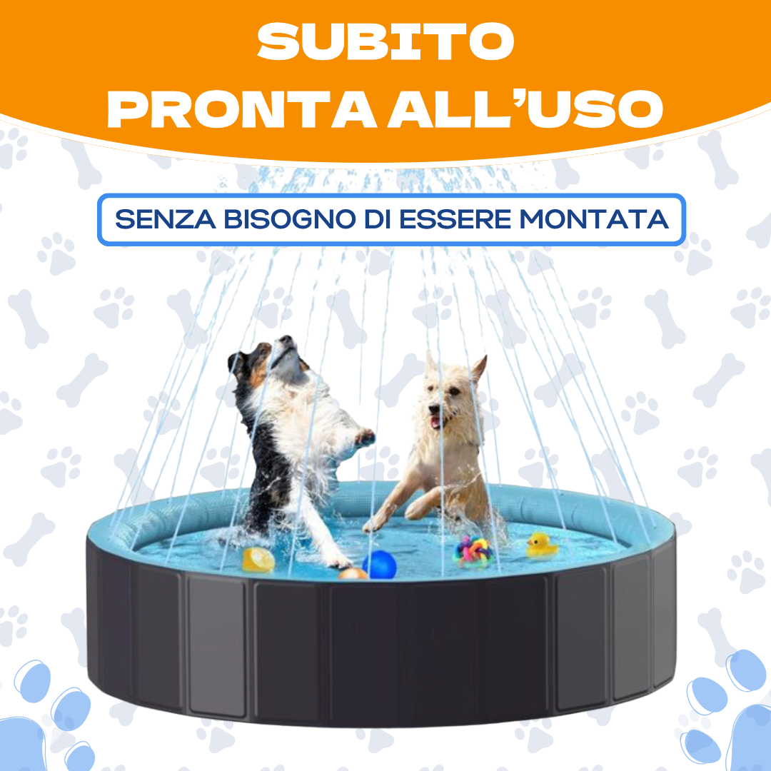 Piscina Professionale Giochi d'Acqua 2 in 1