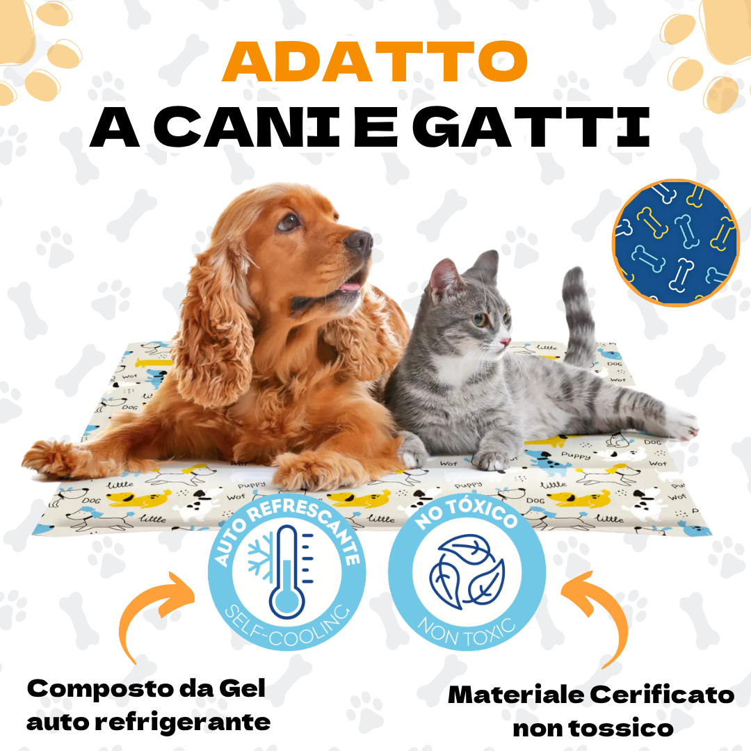 Tappetini Refrigeranti Alta Qualità per Cani e Gatti