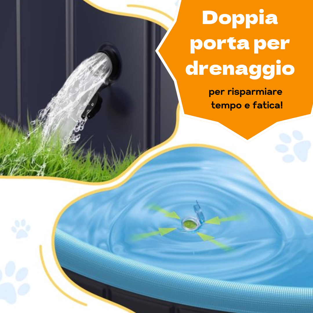 Piscina Professionale Giochi d'Acqua 2 in 1