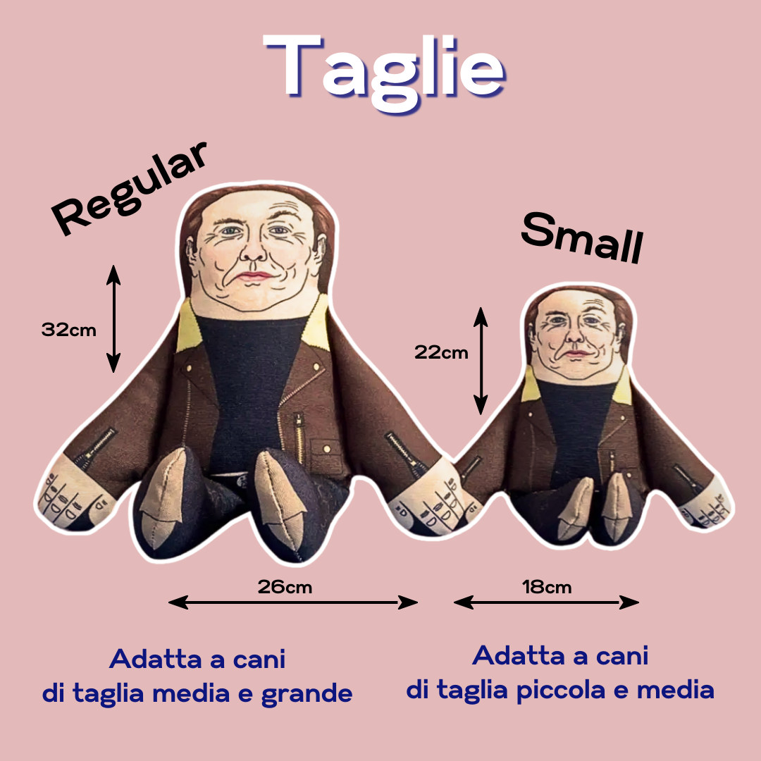 Elon® – Pupazzo Parodico per Cani EDIZIONE SPECIALE LIMITATA