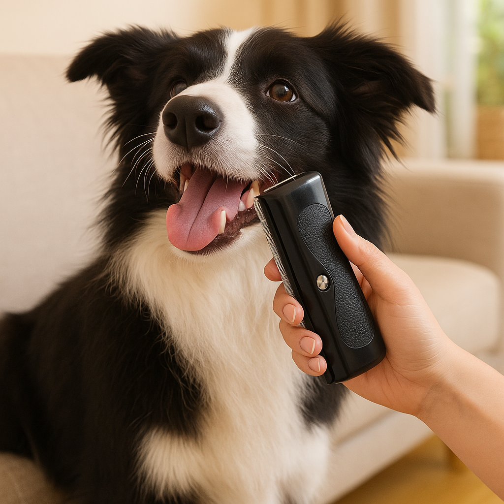 PeloStop™ – Spazzola professionale per manto in salute