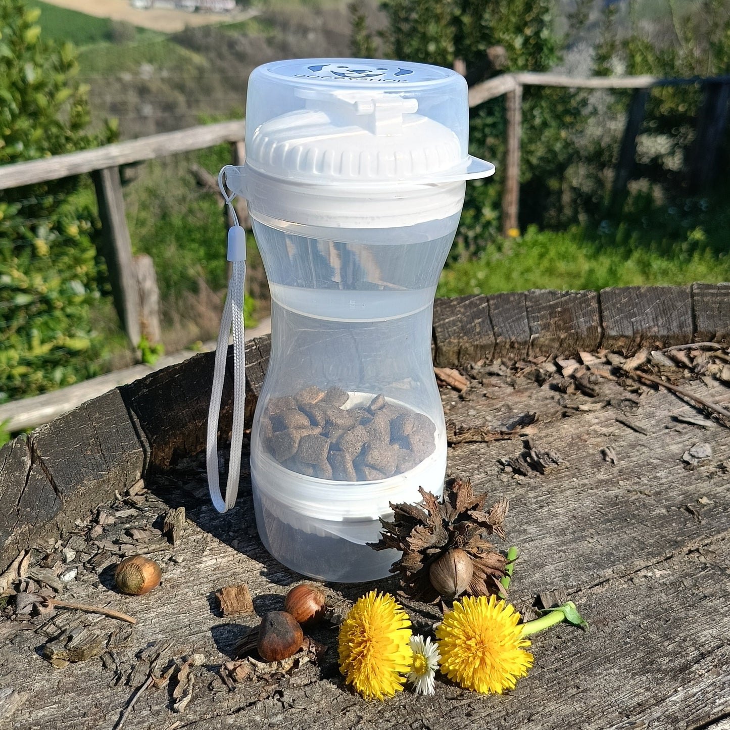 Borraccia Combinata Acqua e Cibo