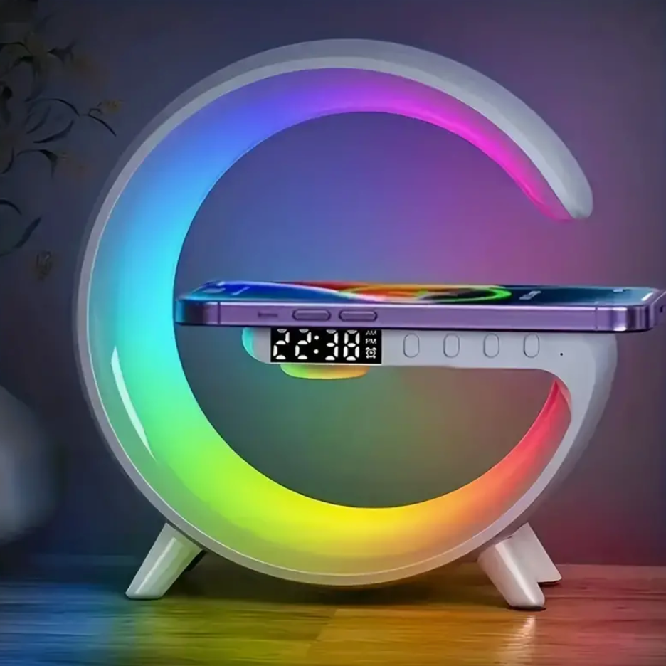 Sveglia ricarica Wireless RGB 5 in 1