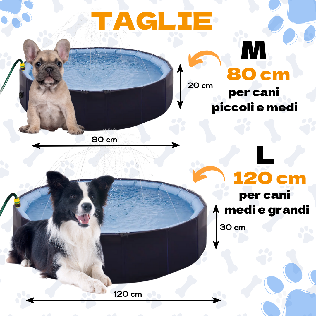 Piscina Professionale Giochi d'Acqua 2 in 1