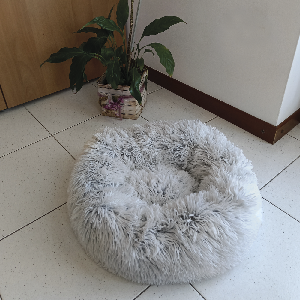 Cuccia Soffice Calmante Lavabile per Gatti e Cani di Piccola Media Taglia
